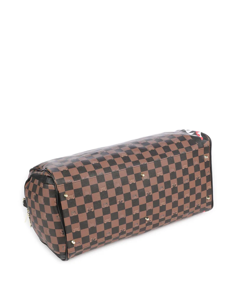 Sprayground Peeking Character Check Sac week-end multicolour
