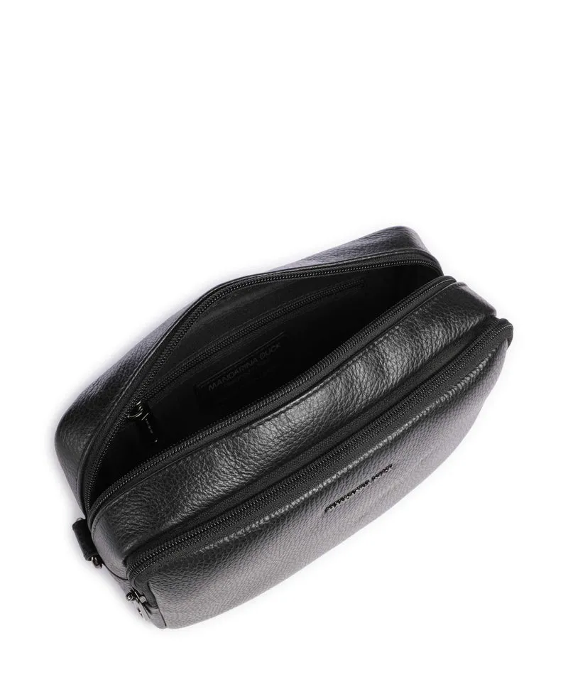 Mandarina Duck Mellow Leather Sac bandoulière nero