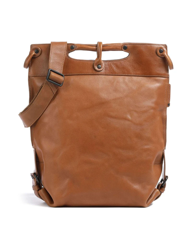 Aunts & Uncles Grandma's Luxury Club Mrs. Pancake Sac porté épaule cognac