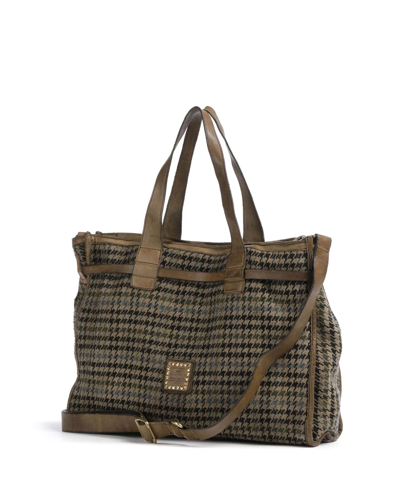 Campomaggi Sac à main beige/nero