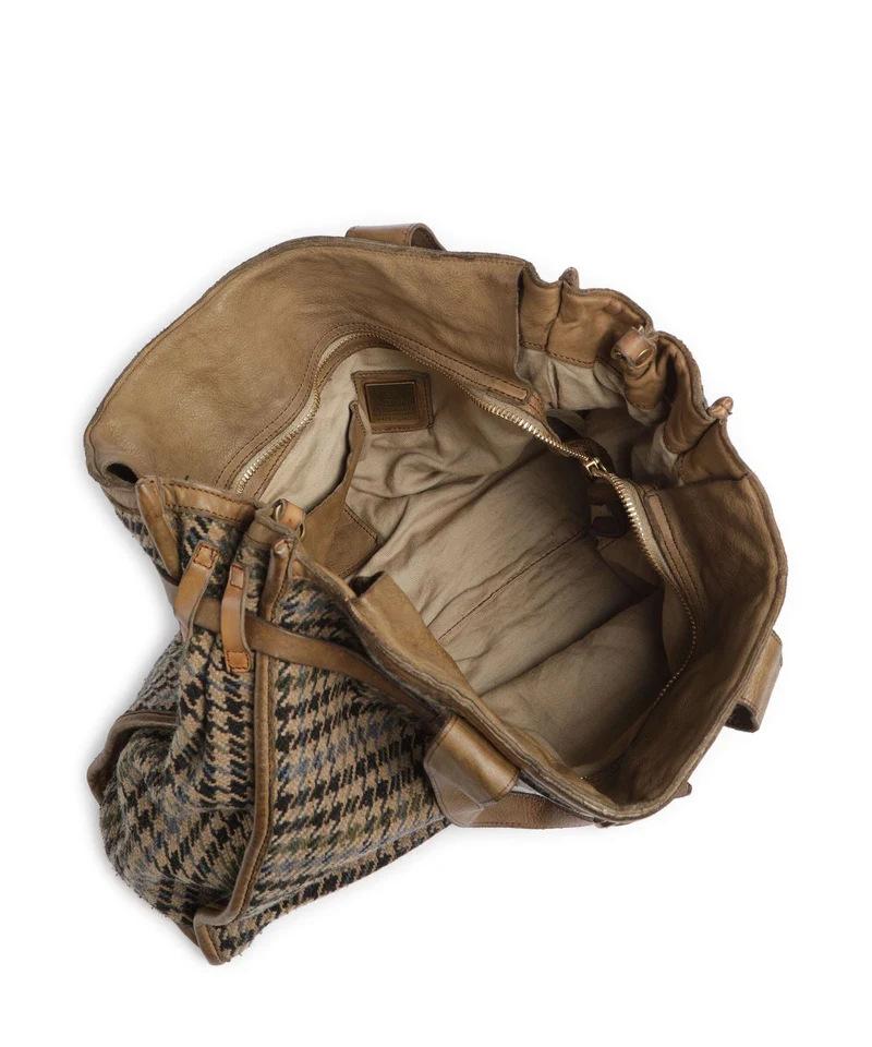 Campomaggi Sac à main beige/nero