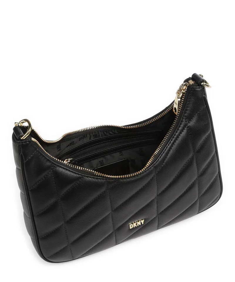 DKNY Betty Sac porté épaule black/gold