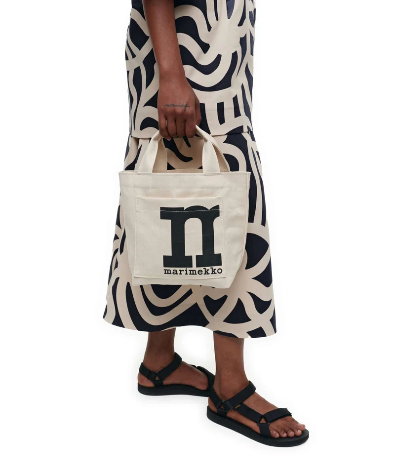 Marimekko Mono Solid Mini Sac à main cotton