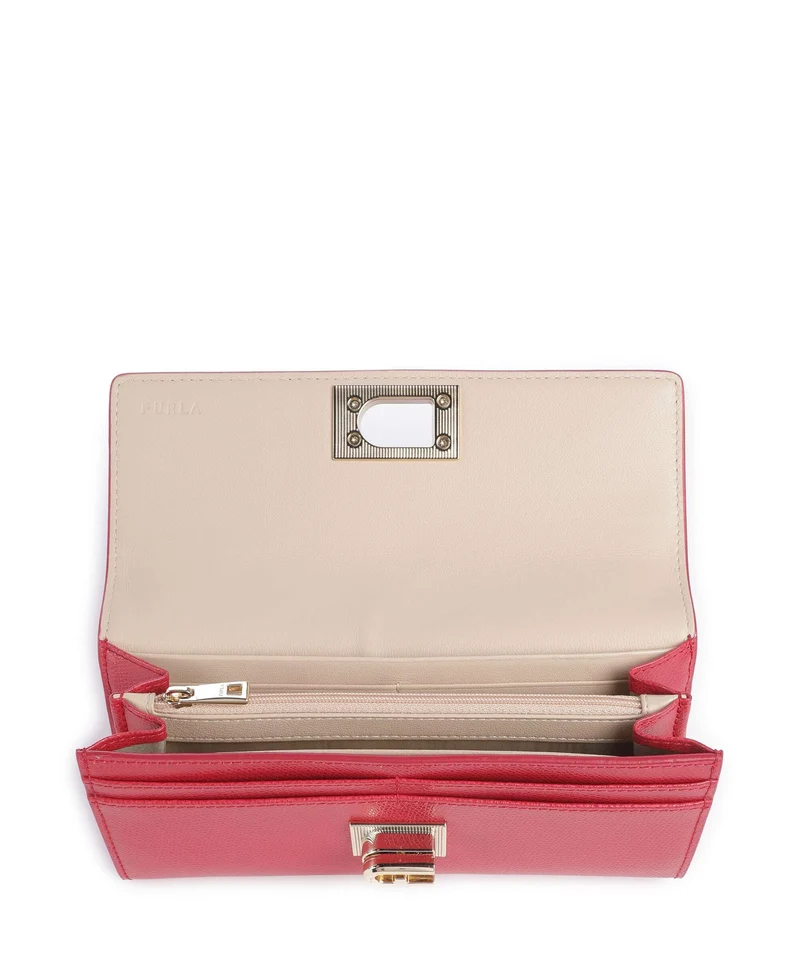 Furla 1927 Continental Portefeuille ruby