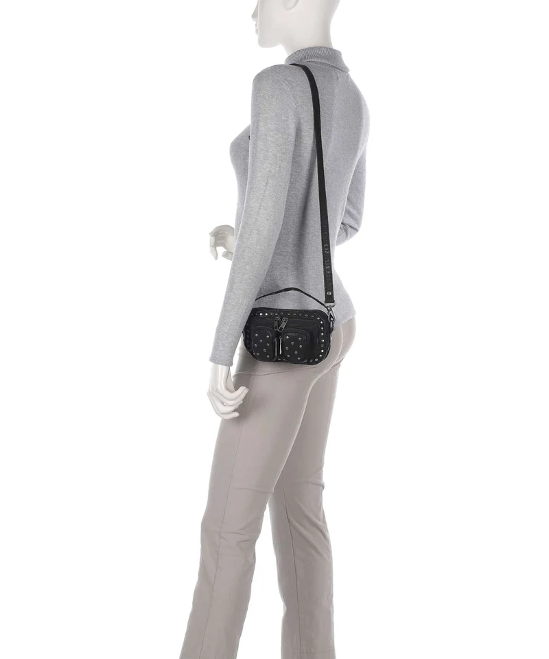 Núnoo Washed Helena Sac bandoulière black