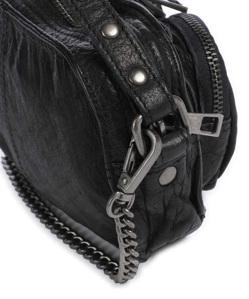 Núnoo Washed Helena Sac bandoulière black