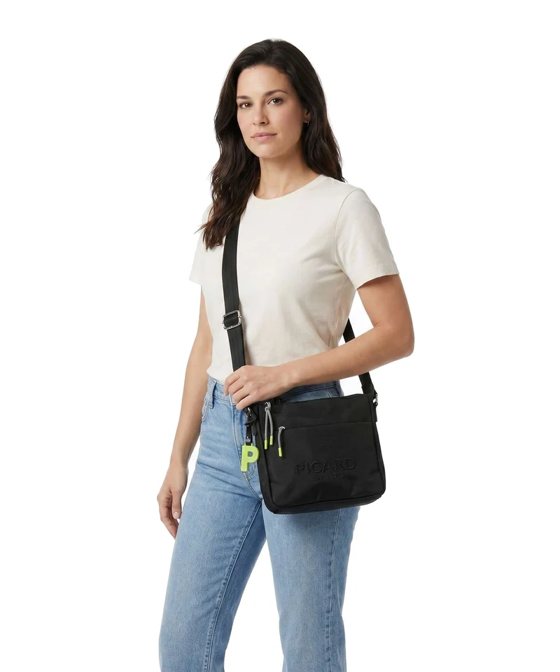 Picard Lucky One Sac bandoulière schwarz