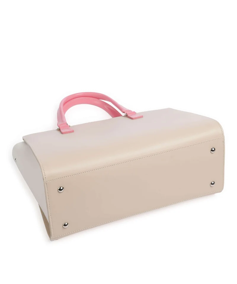 Lancaster Smooth Sac à main beige