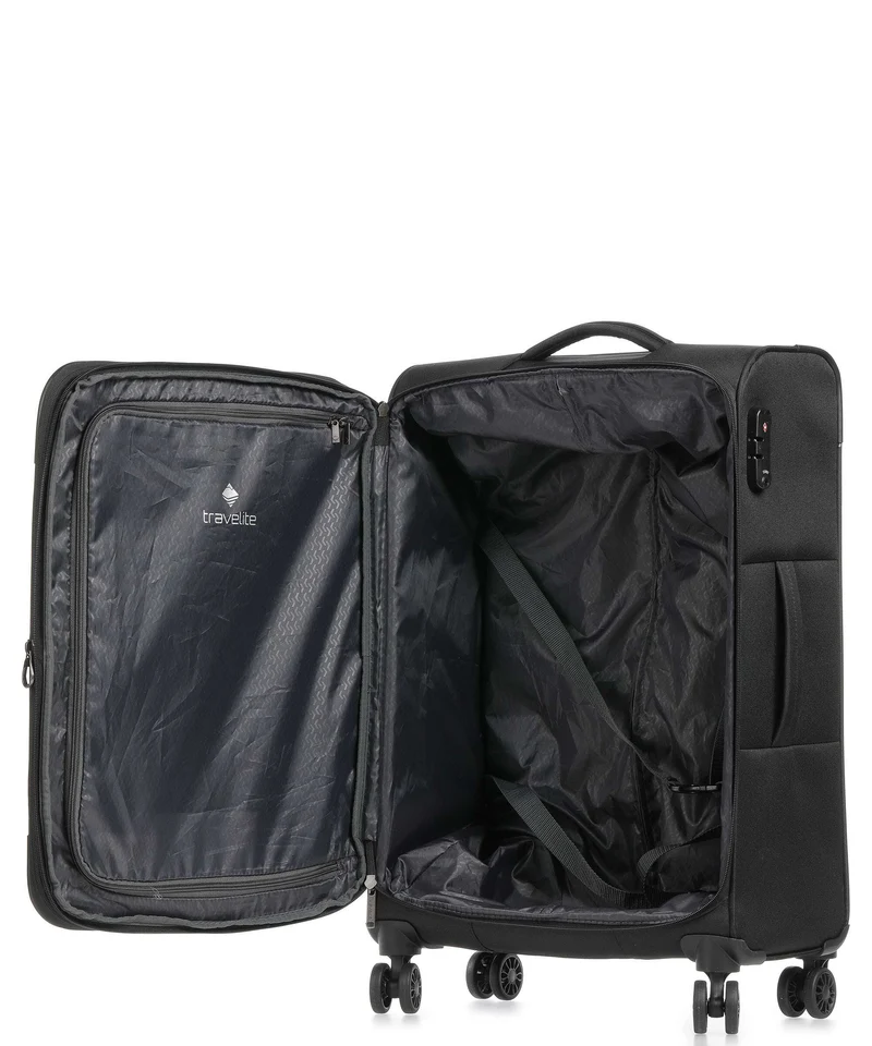 Travelite Chios Valise 4 roues schwarz