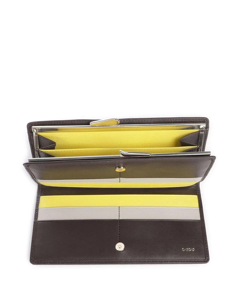 DuDu Bags Chilé Portefeuille coffee brown