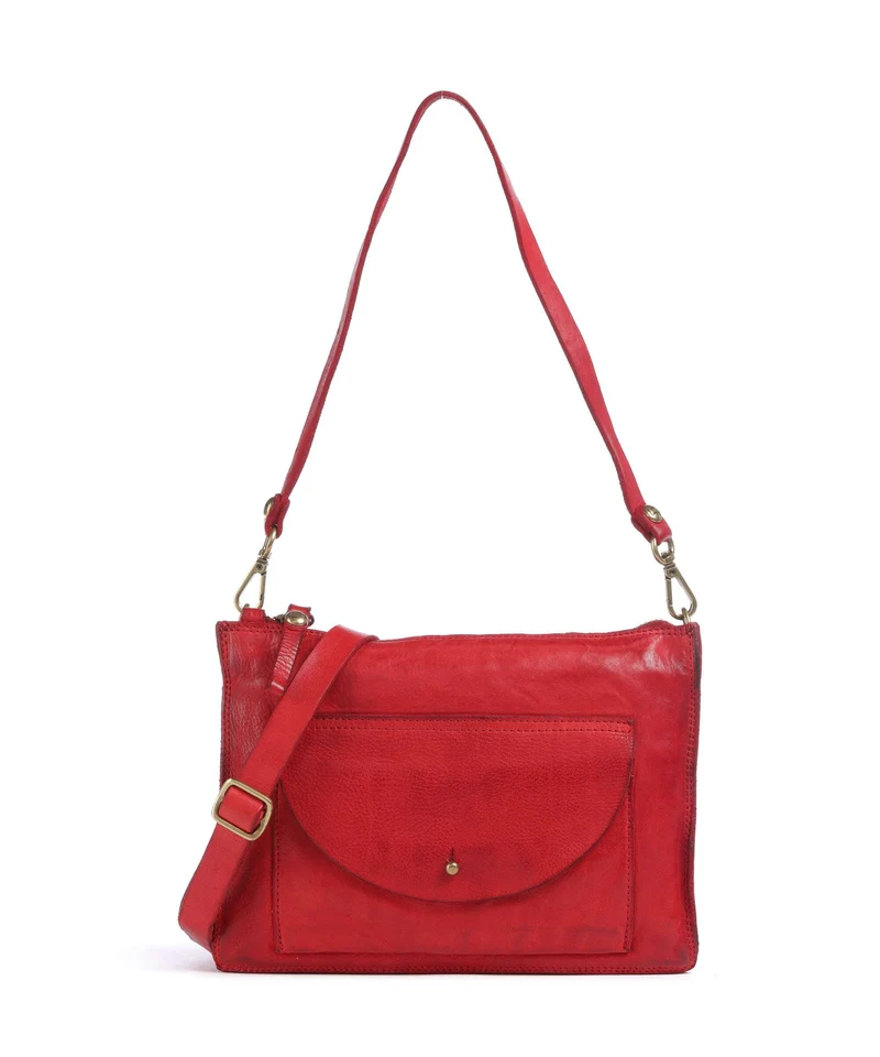Campomaggi Sac porté épaule rosso