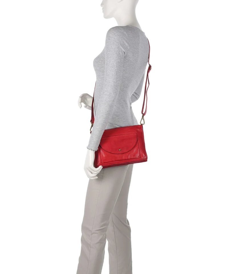 Campomaggi Sac porté épaule rosso