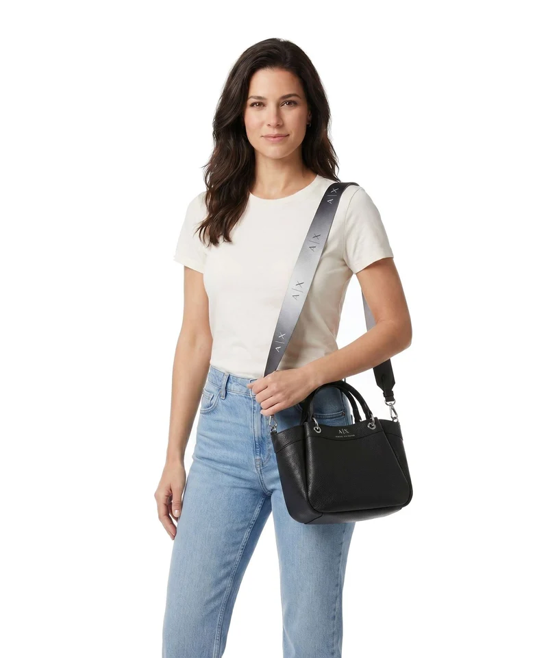 Armani Exchange Wave S Sac à main nero