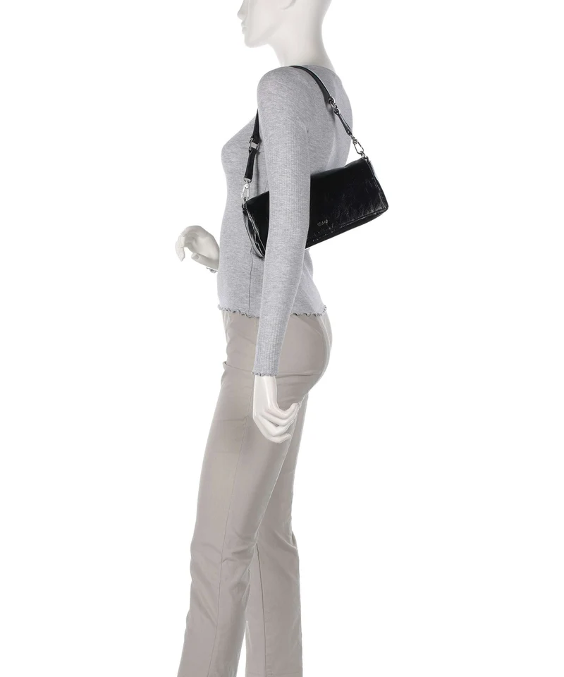 Abro Alias Soft Mila Sac porté épaule black/nickel