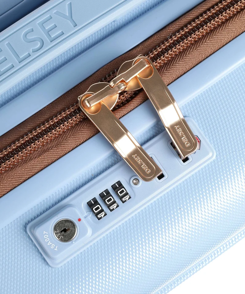 Delsey Paris Freestyle Valise 4 roues himmelblau