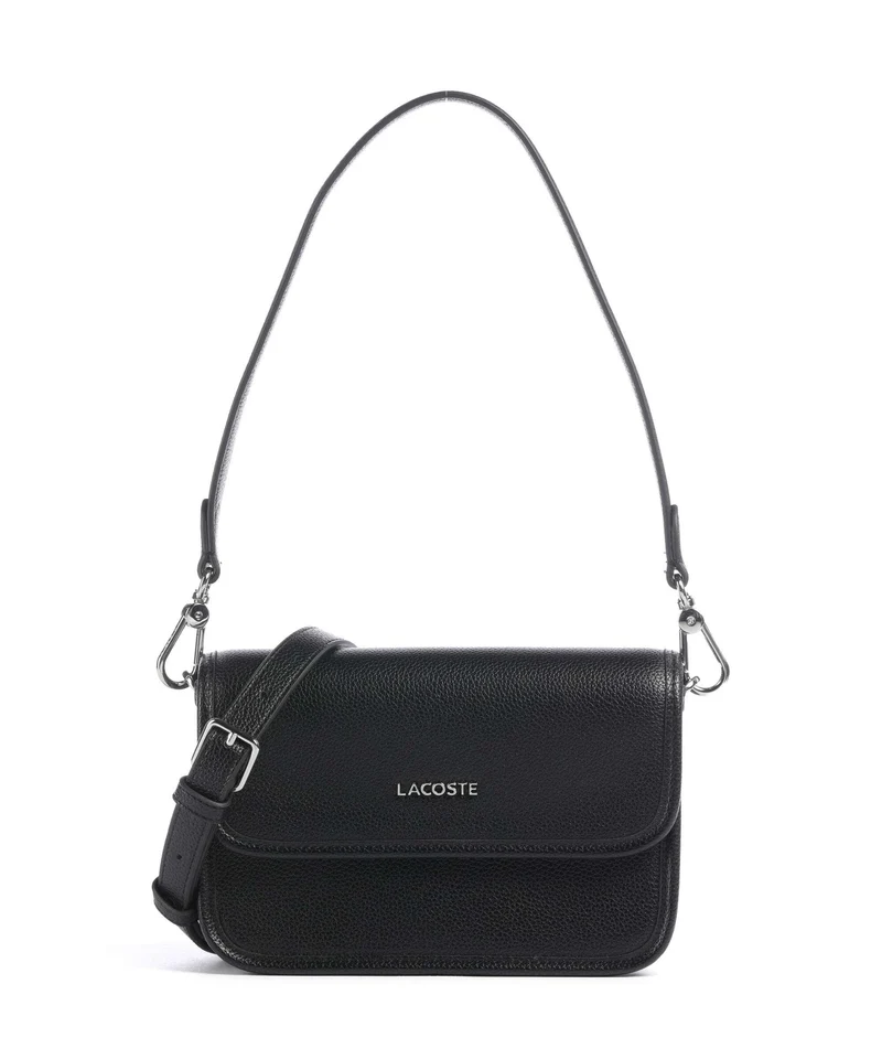 Lacoste Elegance Sac porté épaule noir