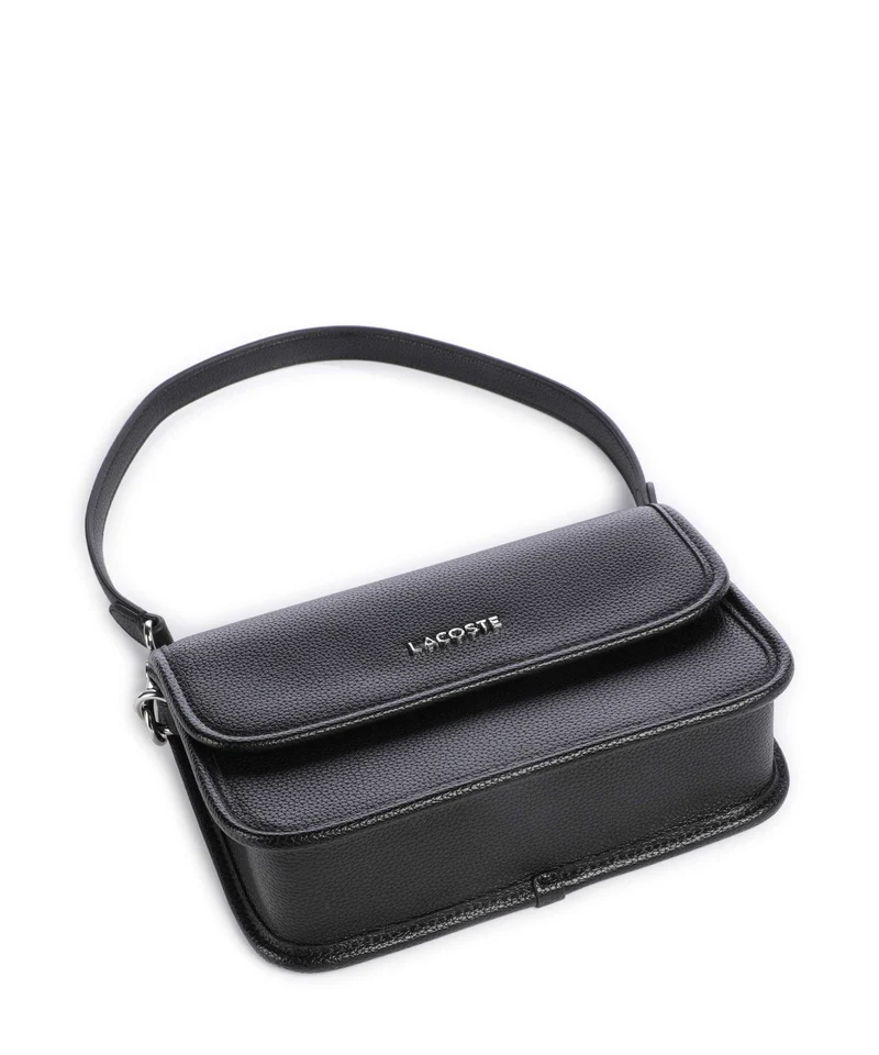 Lacoste Elegance Sac porté épaule noir