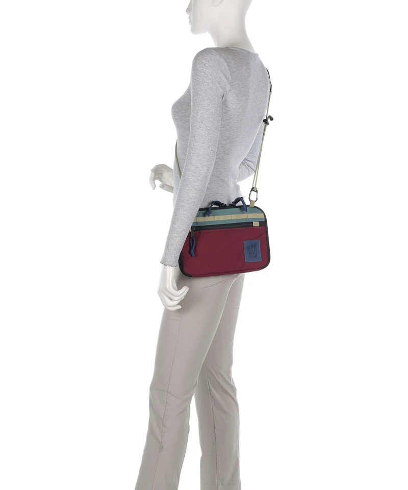 Topo Designs All Adventure Sac bandoulière burgundy