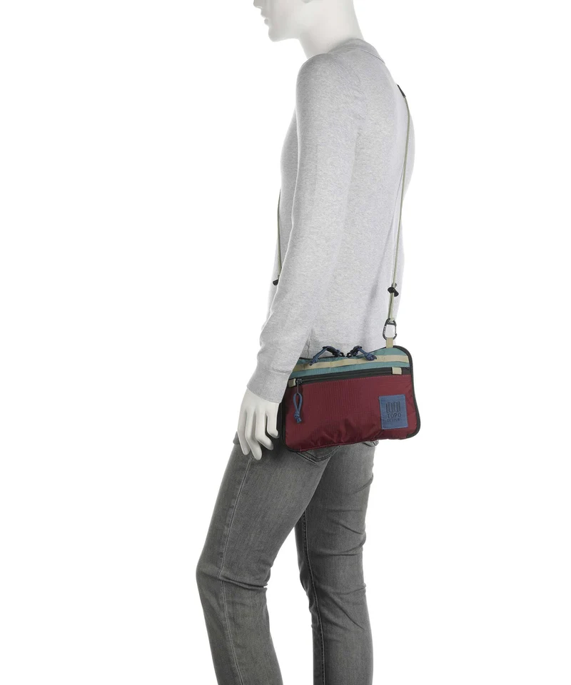 Topo Designs All Adventure Sac bandoulière burgundy