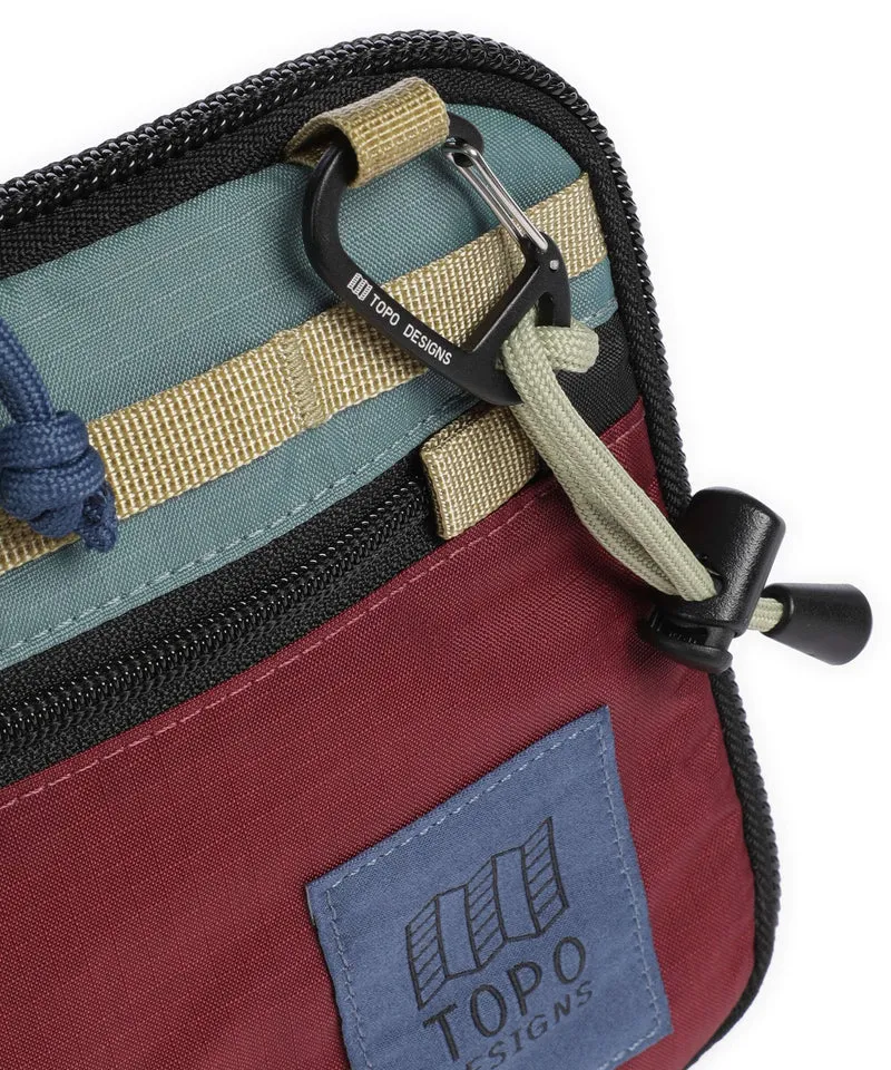 Topo Designs All Adventure Sac bandoulière burgundy