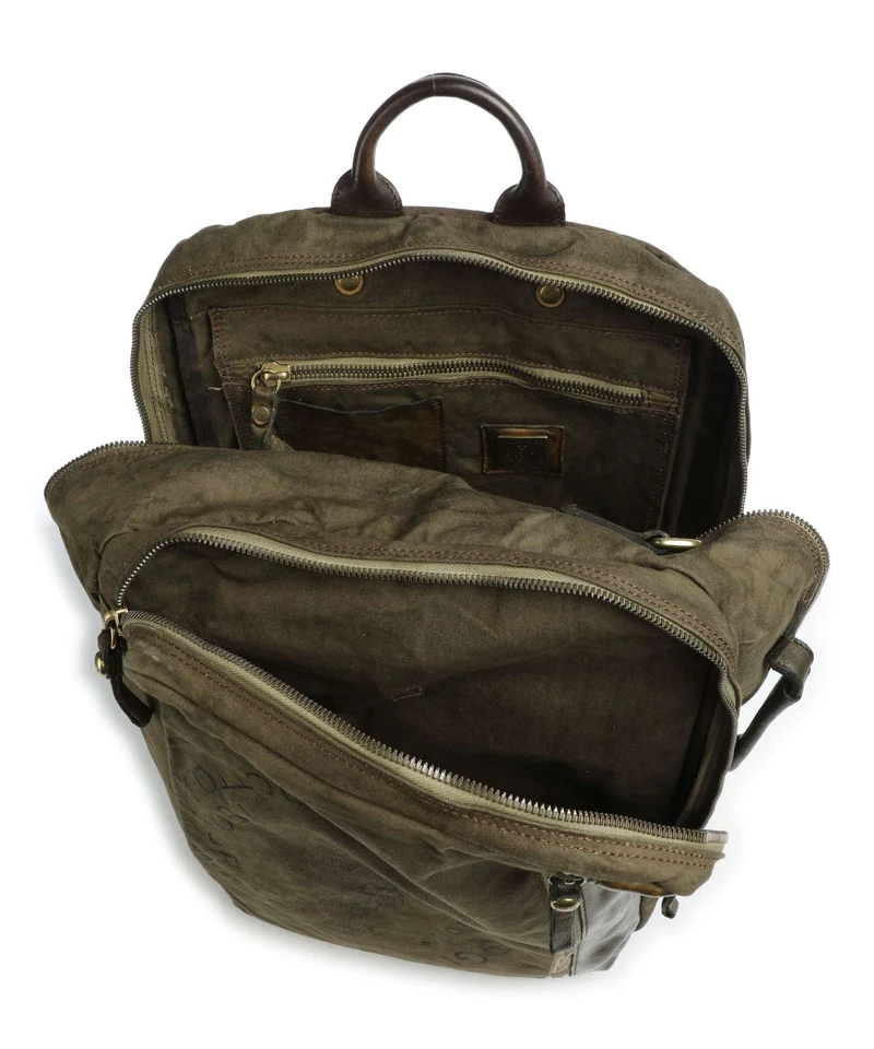 Campomaggi Sac à dos verde militare/nera