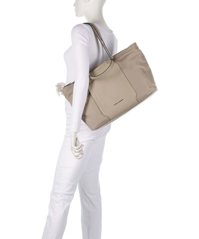 Piquadro W92T Cabas beige