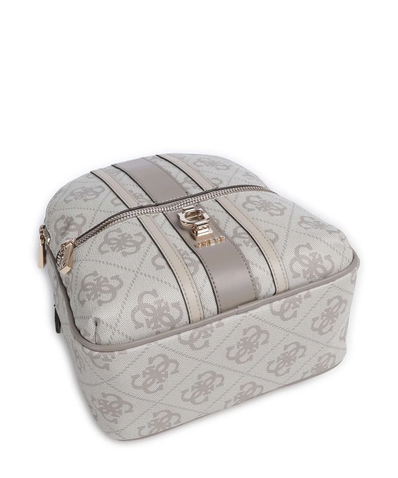 Guess Erenia Sac à dos dark taupe logo