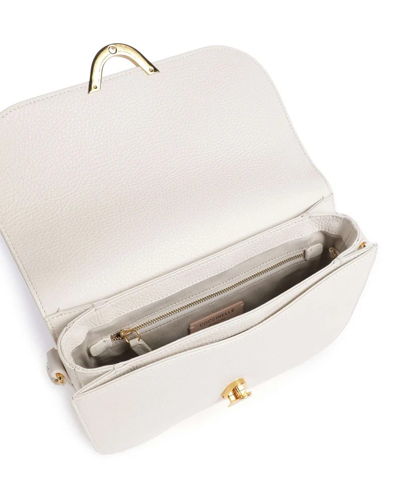 Coccinelle Dew Sac porté épaule blanco