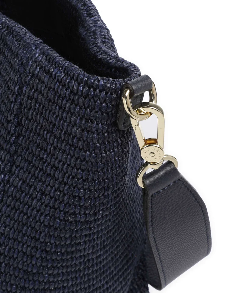 Abro Raffia Kaia Cabas navy