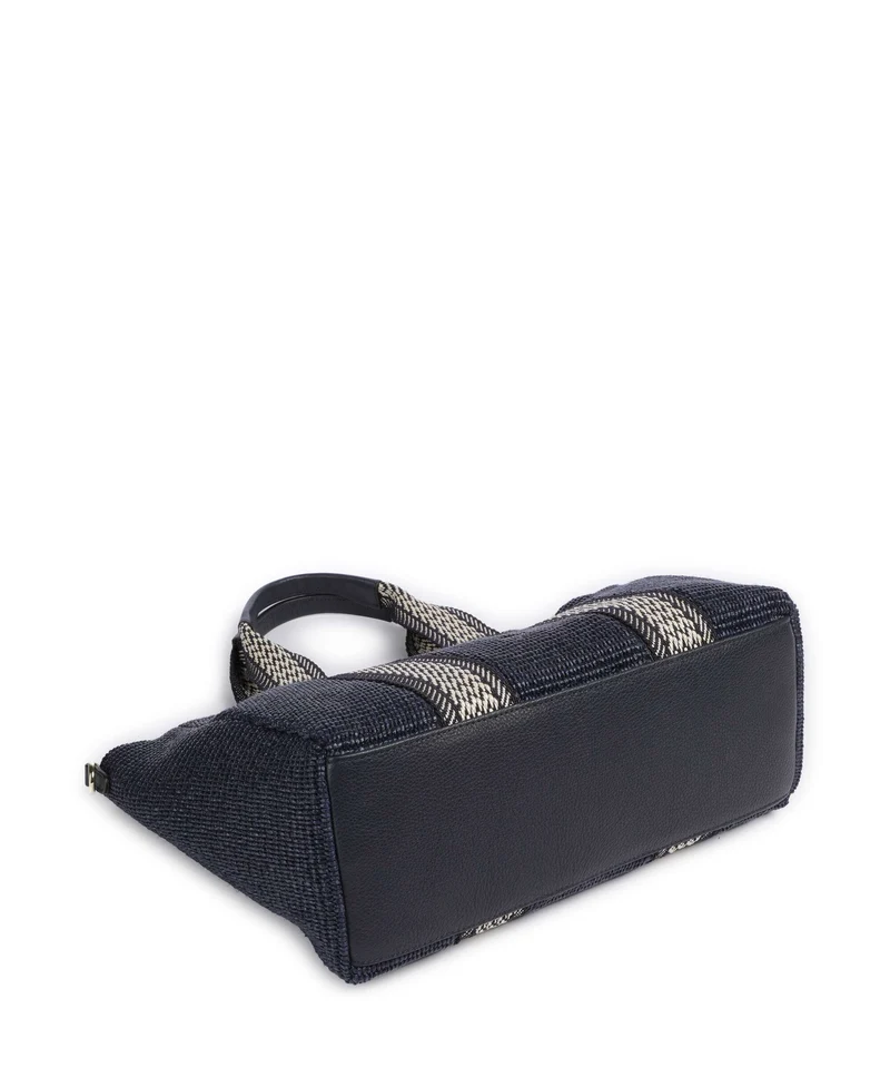 Abro Raffia Kaia Cabas navy