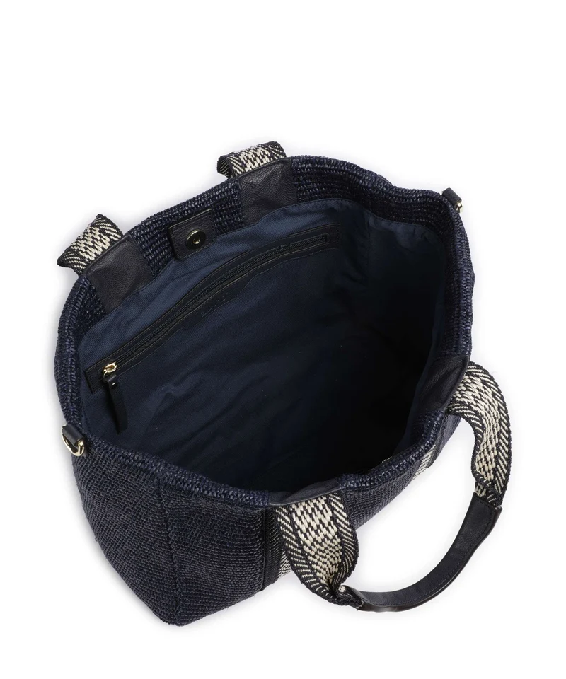 Abro Raffia Kaia Cabas navy