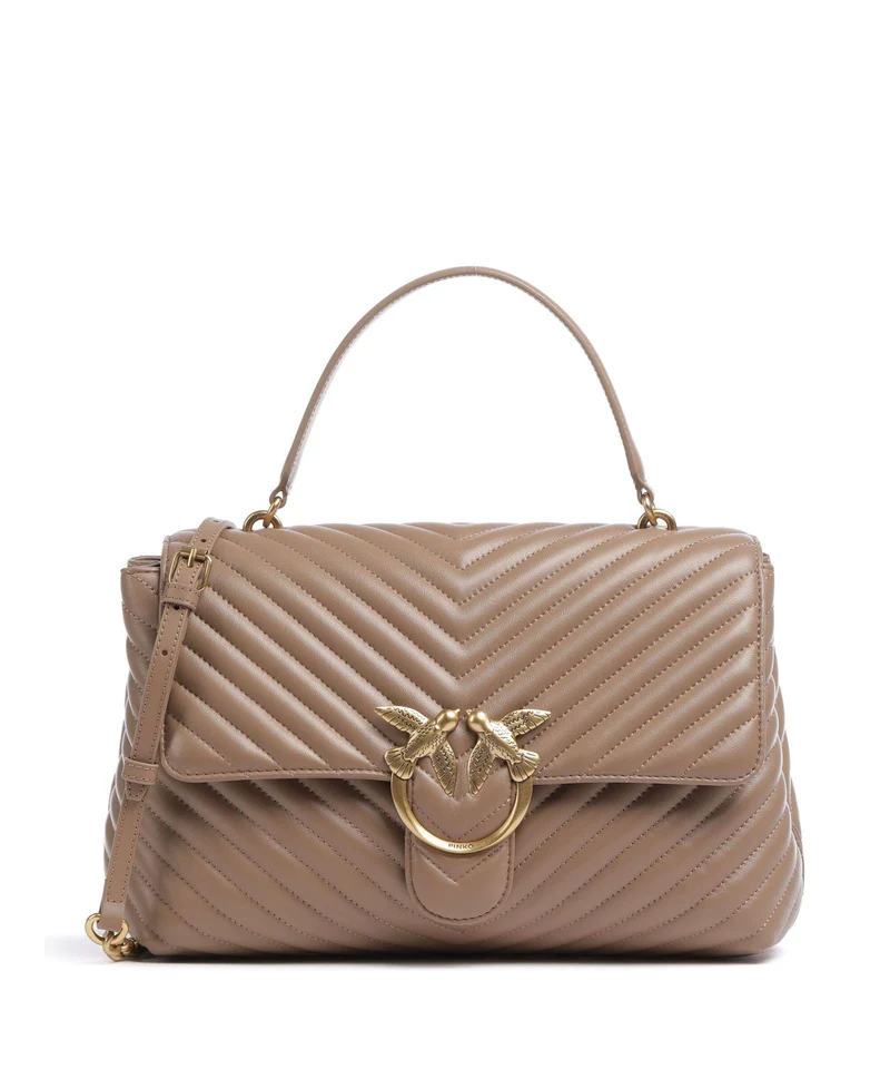 Pinko Love Lady Puff Big Sac à main biscotto zenzero