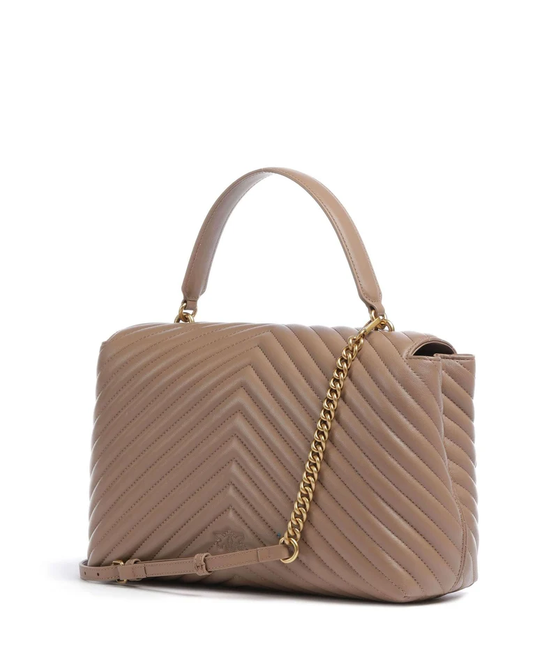 Pinko Love Lady Puff Big Sac à main biscotto zenzero