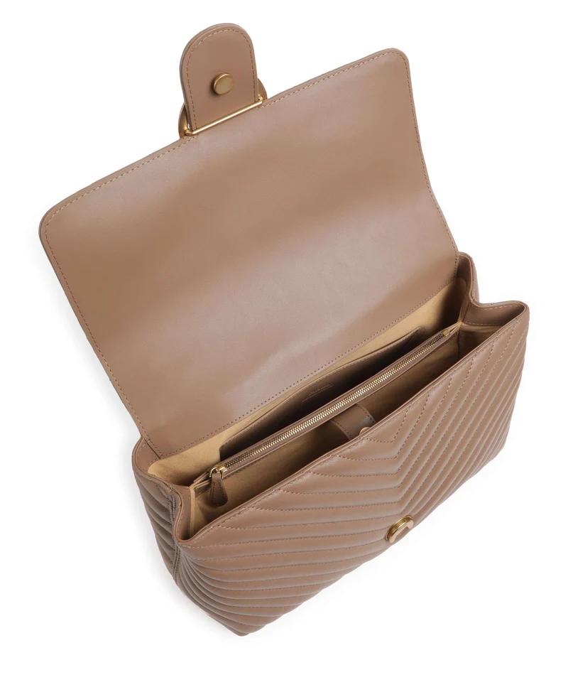 Pinko Love Lady Puff Big Sac à main biscotto zenzero