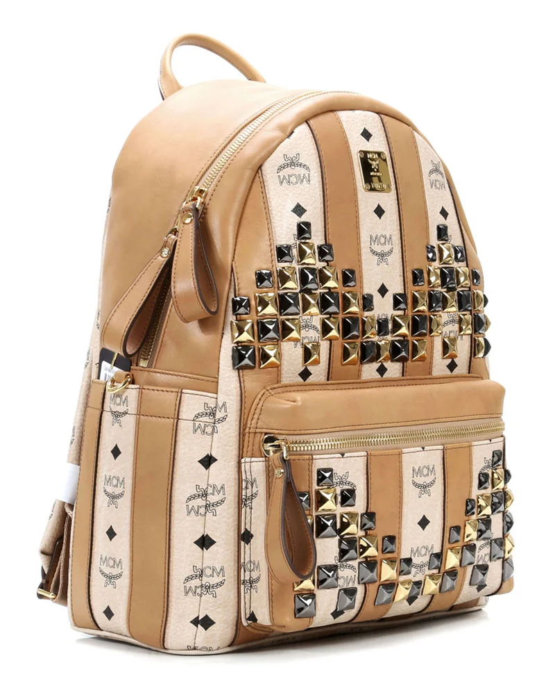 MCM Sac à dos beige