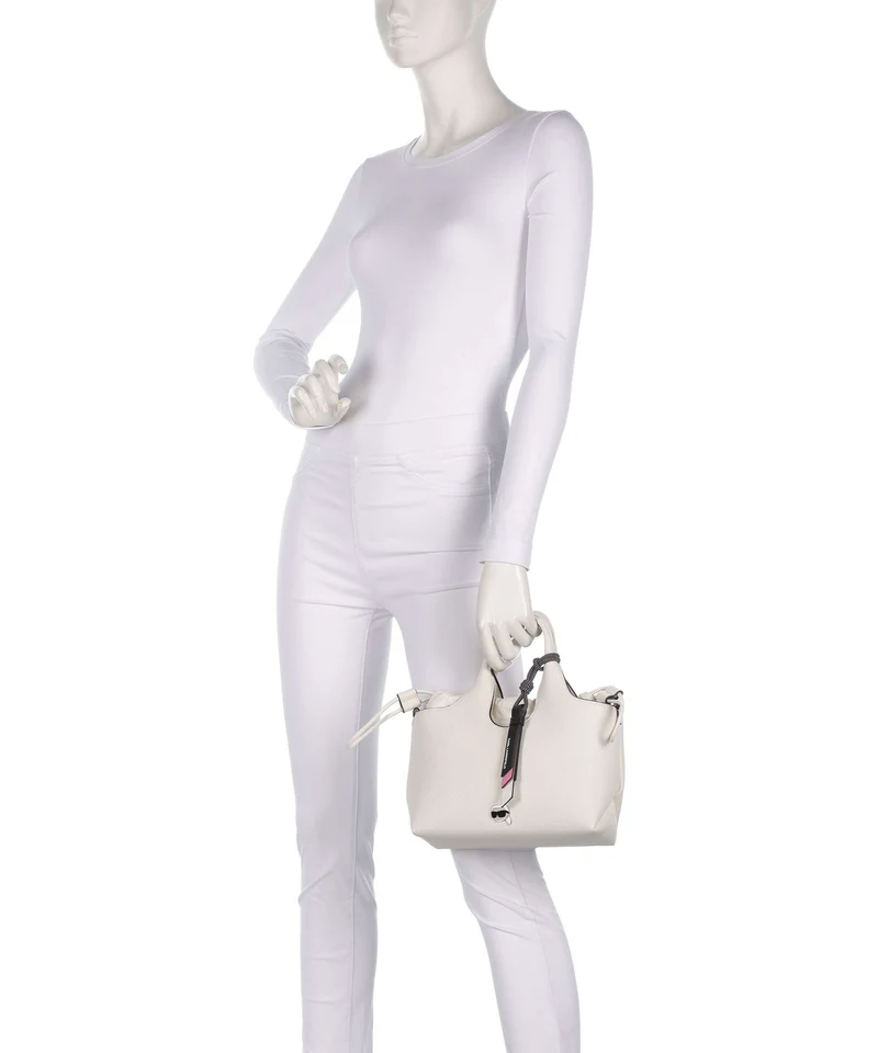 Karl Lagerfeld K/Ikon Small Sac à main offwhite