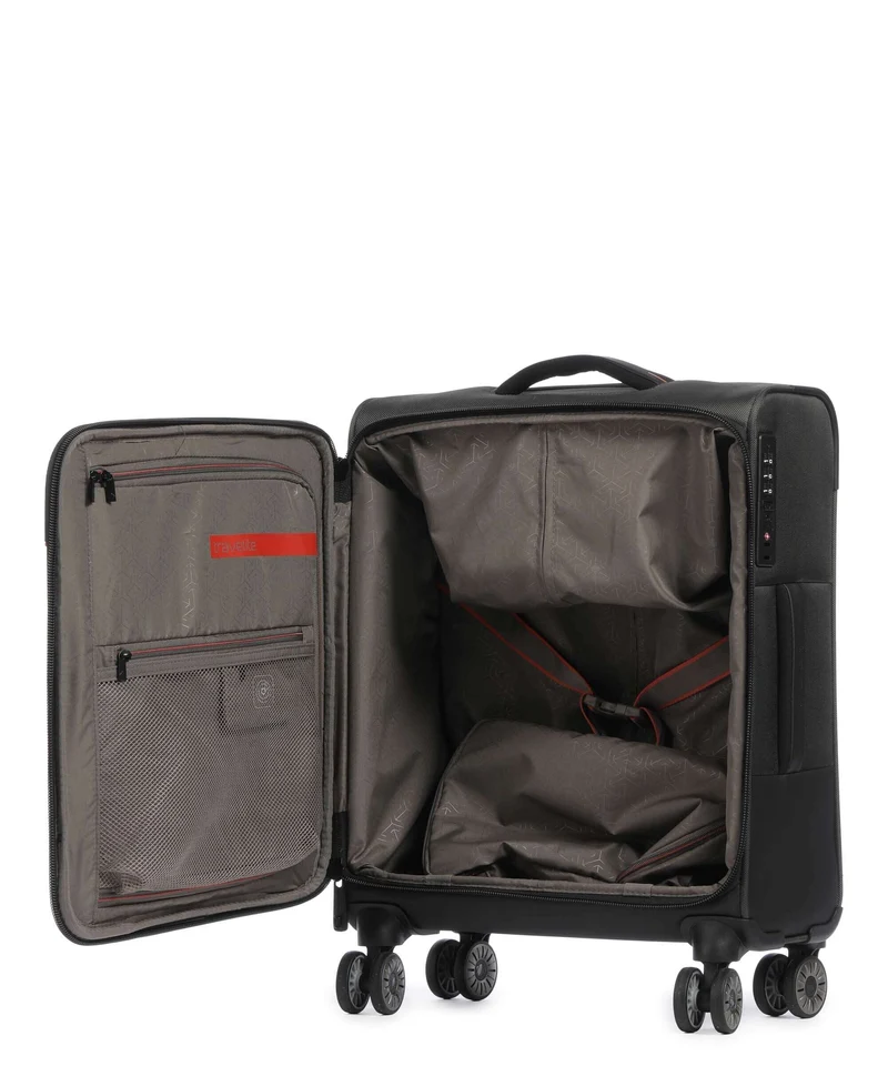 Travelite Crosslite 5.0 Valise 4 roues oliv
