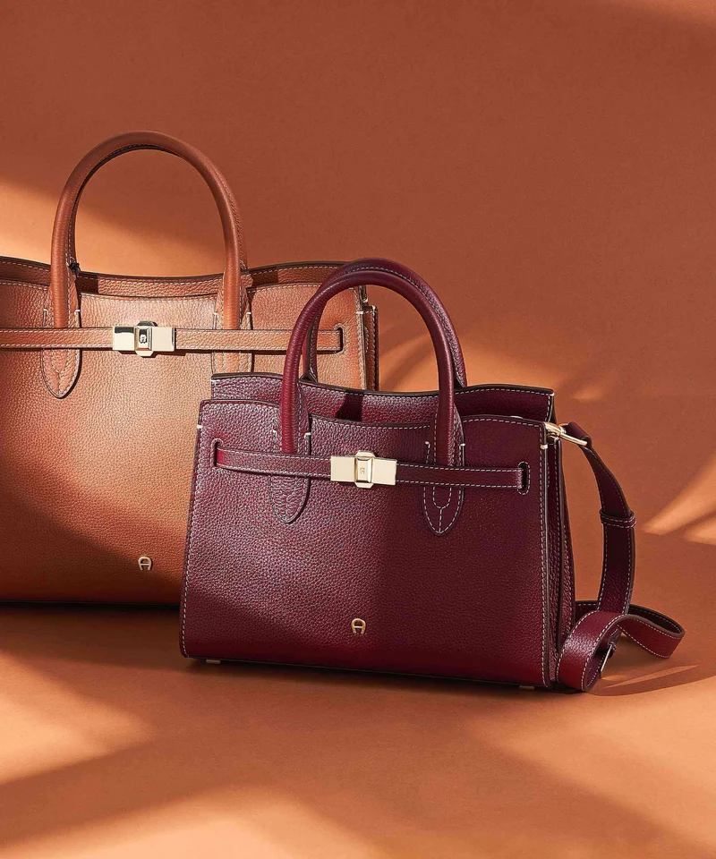 Aigner Farah L Sac à main cognac brown