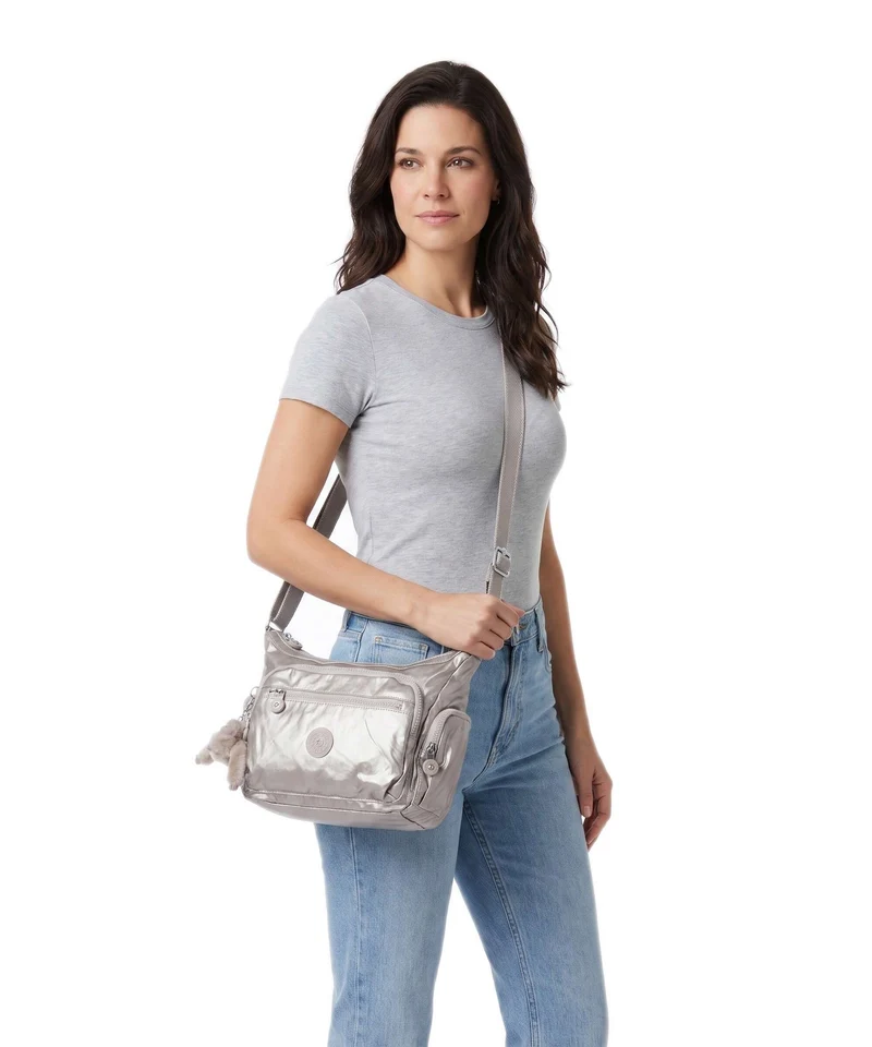 Kipling Basic Gabbie S Sac bandoulière metallic glow