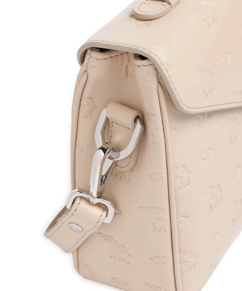 Maison Mollerus Stampato Marly Sac bandoulière vanilla beige