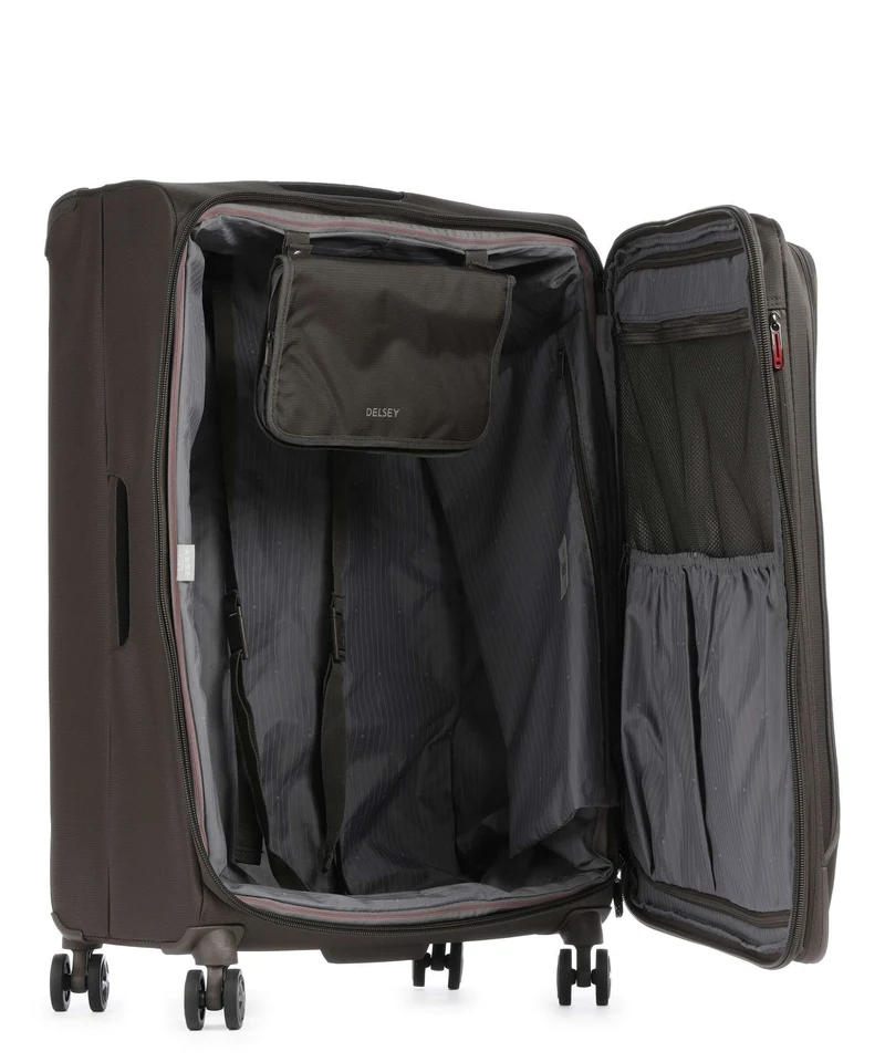 Delsey Paris Helium Dlx Valise 4 roues mokka