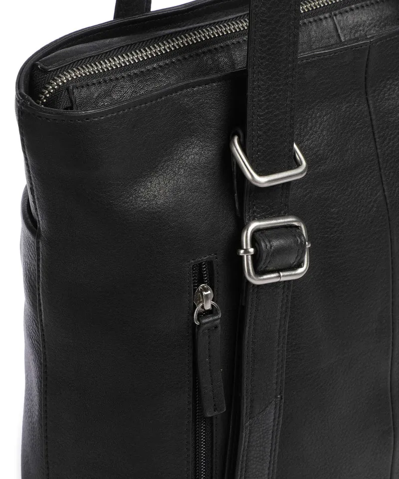 Burkely Soft Skylar Sac à main porté dos beach black