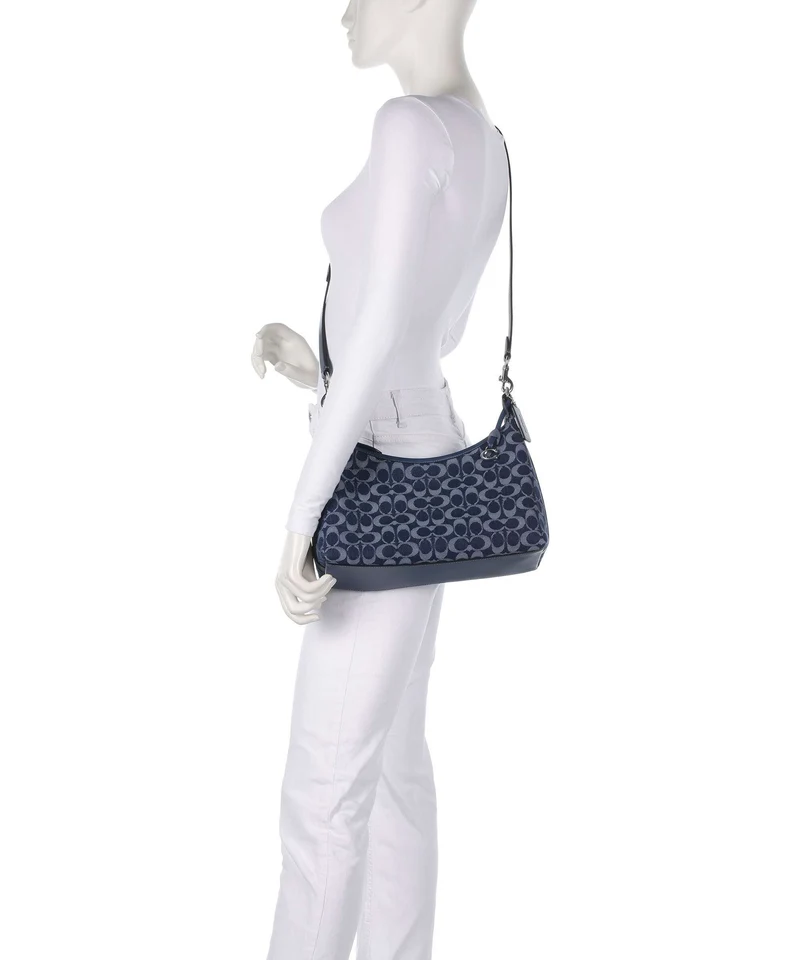 Coach Juliet Sac porté épaule deep blue/multicolour