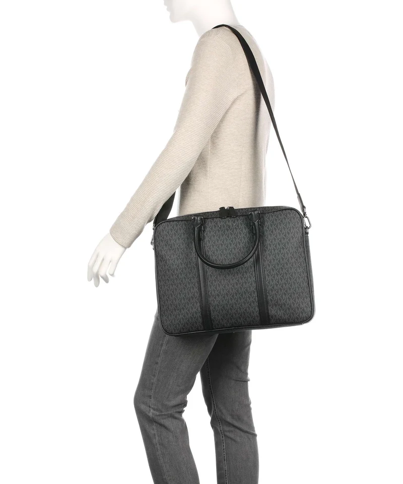Michael Kors Hudson Porte-document black