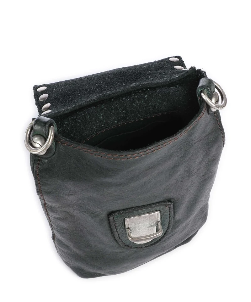 Campomaggi Pochette telephone green bottle