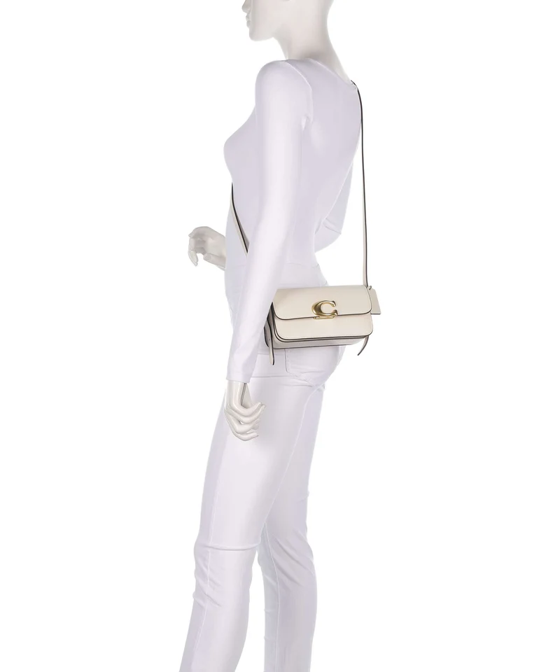 Coach Zoe Sac porté épaule chalk
