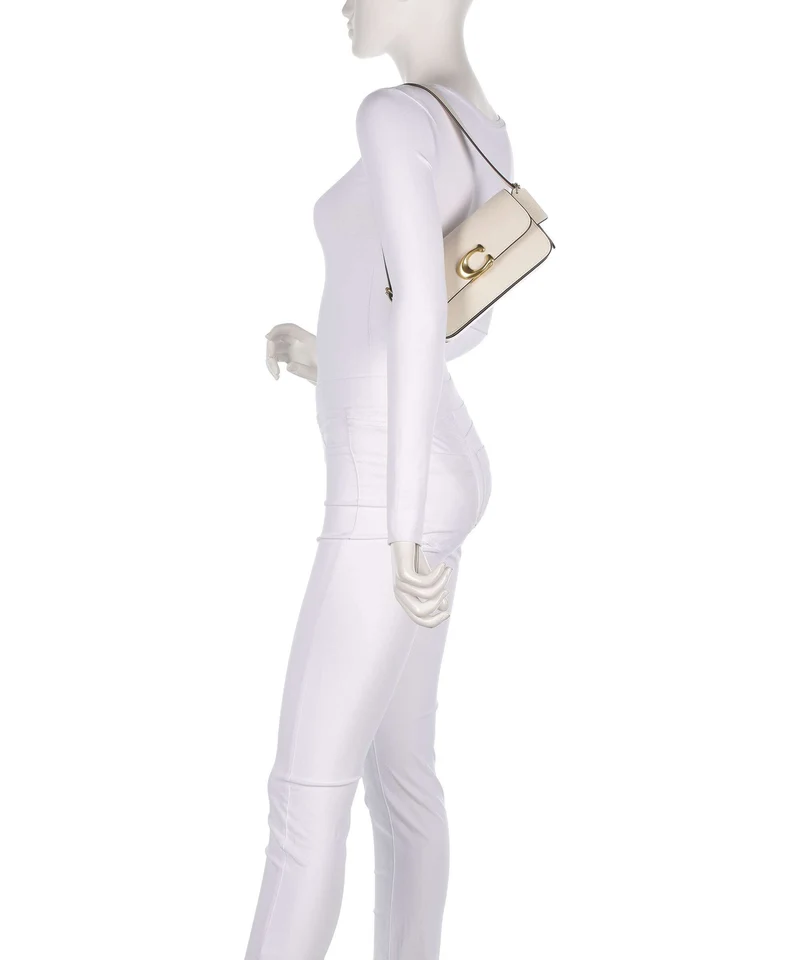 Coach Zoe Sac porté épaule chalk