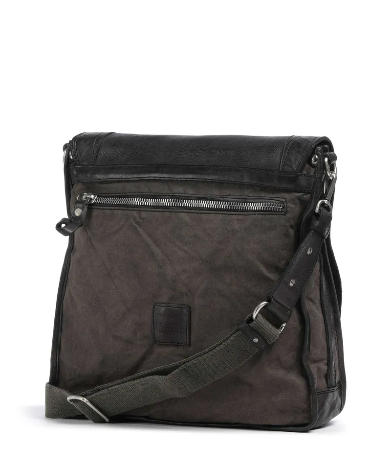 Campomaggi Sac messager verde militare/grigio