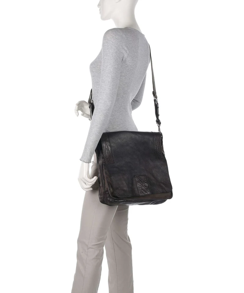Campomaggi Sac messager verde militare/grigio