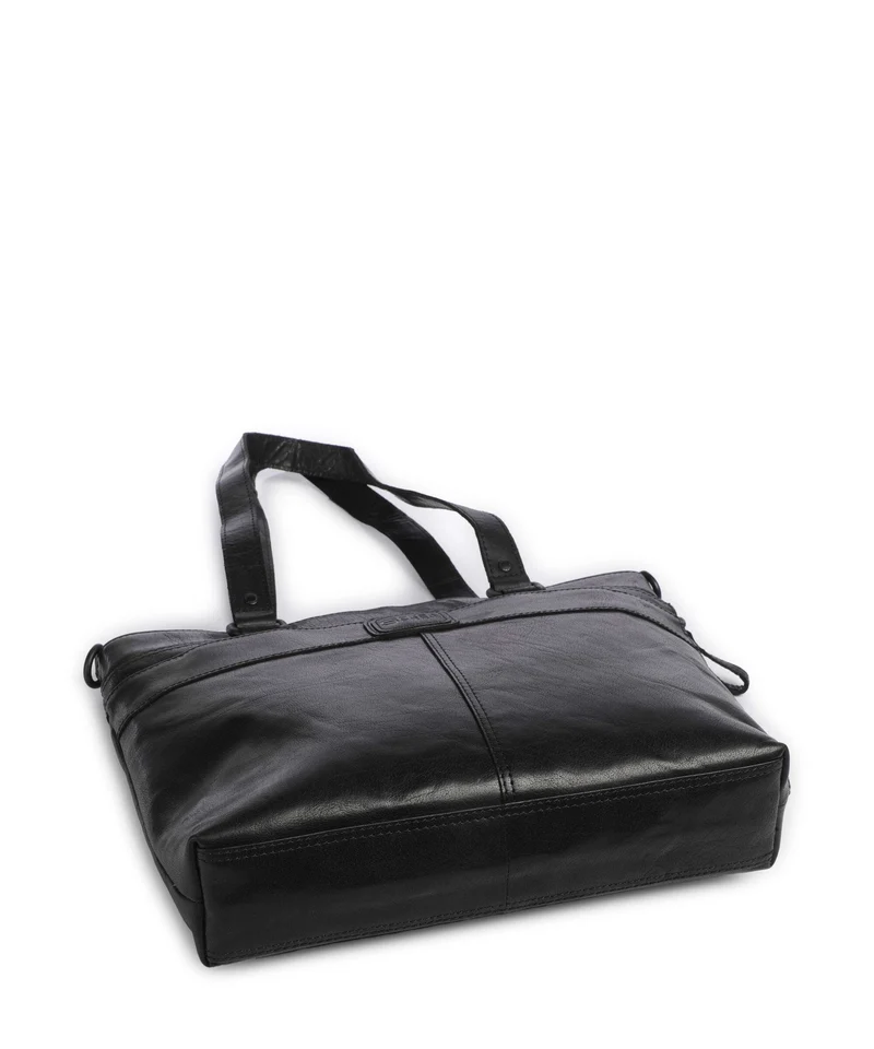 Spikes & Sparrow Bronco Lavendar Cabas schwarz